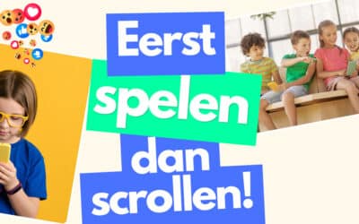 Eerst spelen dan scrollen